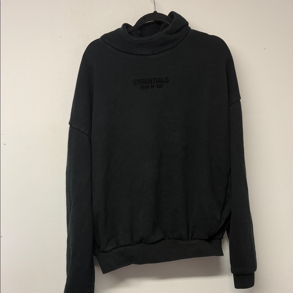 Essentials Black Hoodie size XL